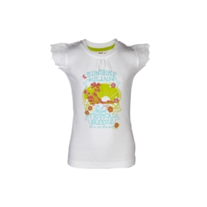Palm Tree Girls Knits White Tops