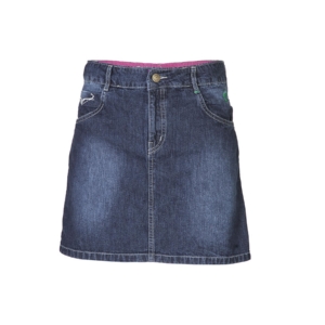 Gini and Jony Girls Woven Navy Blue Skirts