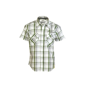 Gini and Jony Boys White Check Shirt