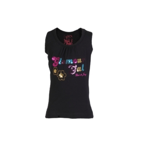 Gini and Jony Girls Black Top