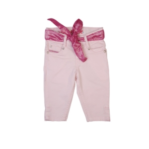 Gini and Jony Girls Fixed Weast Pink Capris