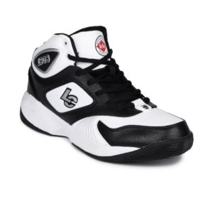 Lee Cooper Men Black & White Sports Shoes