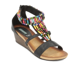 Catwalk Women Black Wedges