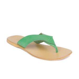 Estd. 1977 Men Beige & Green Sandals