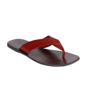 Estd. 1977 Men Red & Brown Sandals