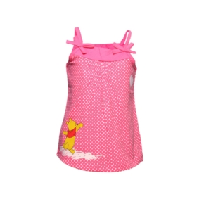 Disney Kids Girl's Spaghetti Pink Pooh Top Kidswear