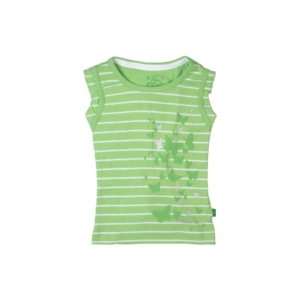 Gini and Jony Girls Core Green Top
