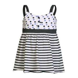 Gini and Jony Girls Roseatte Black Dress