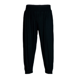 Gini and Jony Girls Elasticated Black Capris