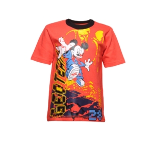 Disney Kids Boy's Red Geo Team Kidswear