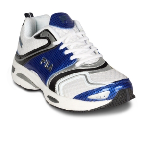 Fila Men's Abascuss White Blue Shoe