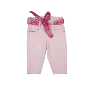 Gini and Jony Girls Fixed Weast Pink Capris