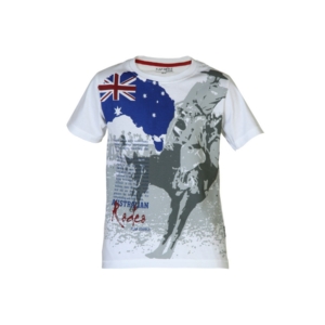 Doodle Boys Printed White T-shirt
