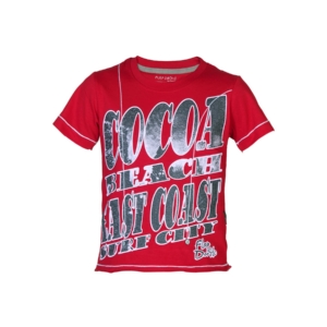 Doodle Boys Printed Red T-shirt