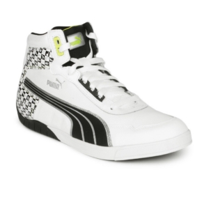 Puma Men White 3.0 Mid Shoes