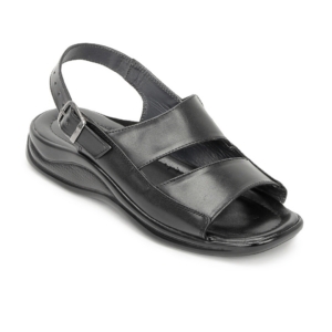 Coolers Men Black Sandals