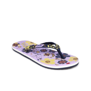Lotto Women Lavender Blossom Flip Flops