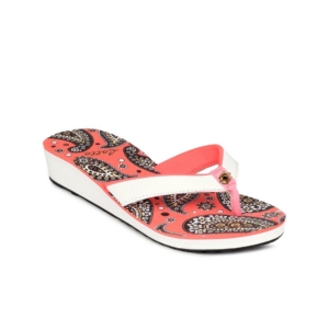 Lotto Women Coral Elegant Flip Flops