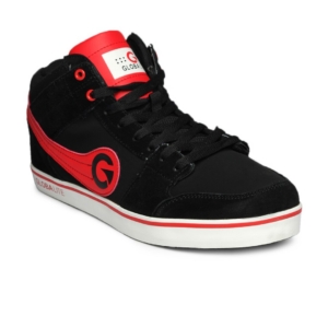 Globalite Men Black Skid Shoes