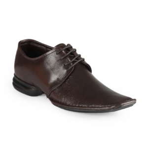 Franco Leone Men Brown Makhani Formal Shoes