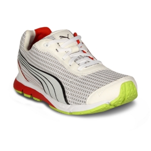 Puma Men's YugoRun White Red Shoe