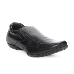 Franco Leone Men Black Formal Shoes