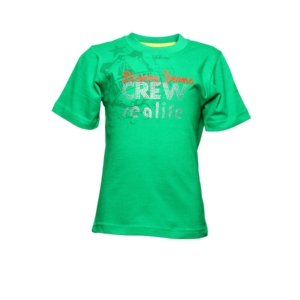 Disney Kids Boy's Crew Sea Life Sialing Green Teen Kidswear
