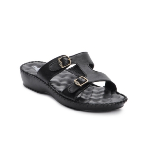 Tiptopp Women Black Flats