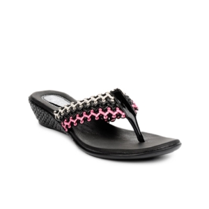 Portia Women Black Wedges