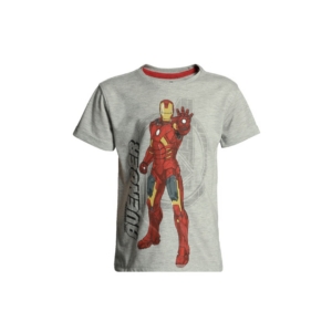 Avengers Boys Grey Printed T-shirt