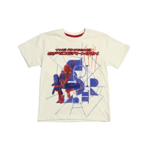 The Amazing Spiderman Boys Off White T-Shirt