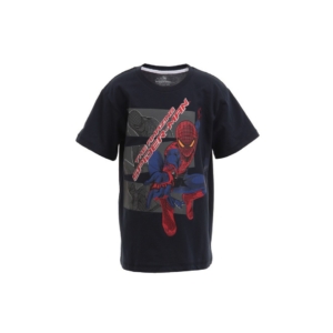 The Amazing Spiderman Boys Navy Blue T-shirt