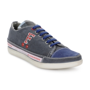 Flying Machine Men Charcoal Shoes