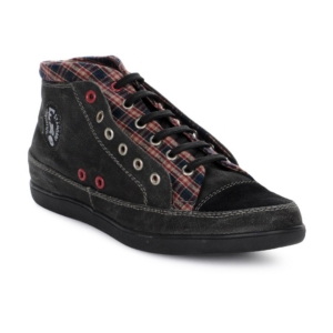 Flying Machine Men Black Shoes