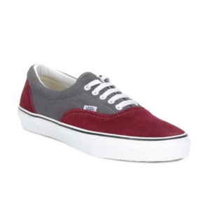 Vans Men Maroon & Grey Era Shoes