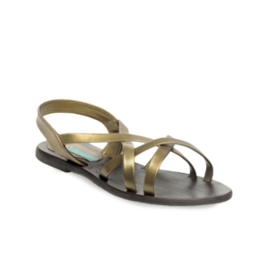 Catwalk Women Gold Toned & Brown Flats