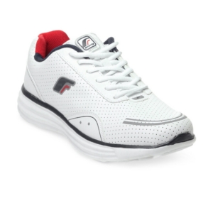 F Sports Men White Zero Gravity Sports Shoes