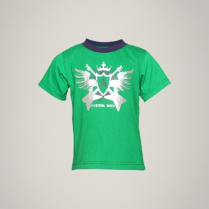 Ant Kids Boy's Musical Buzz Green T-Shirts Kidswear