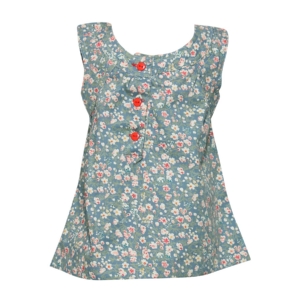 Ant Kids Girl's Sleeveless With Flower Print Kidswear