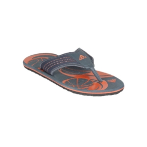 ADIDAS Men's Slide Grey Orange Flip Flop