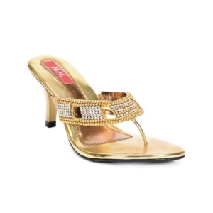 HM Women Golden Heels