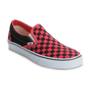 Vans Men Black & Red Casual Shoes