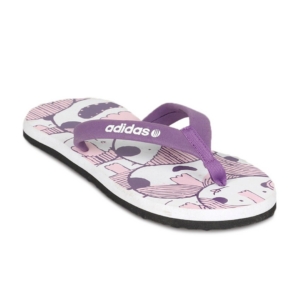 ADIDAS Women's Find Me White Flip Flop