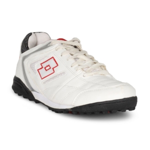 Lotto Men's Calcetto White Red Shoe