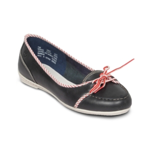 Timberland Women Belle Isld Boat Ball Black Floater