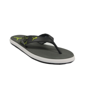 Puma Men's Winglet II Grey Yellow White Flip Flop