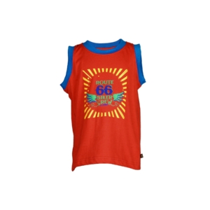 Doodle Boy's Route 66 Biker Red Teen Kidswear