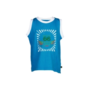 Doodle Boy's Route 66 Biker Blue Teen Kidswear