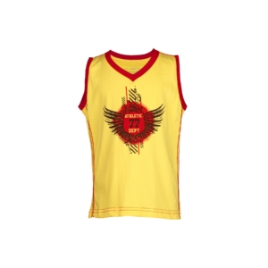 Doodle Boy's Athletic 77 Dept Yellow Teen Kidswear
