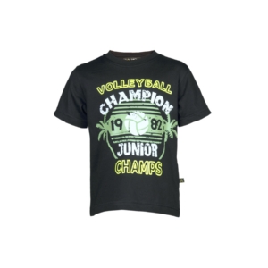 Doodle Boy's Volleyball Champion Black White Kidswear